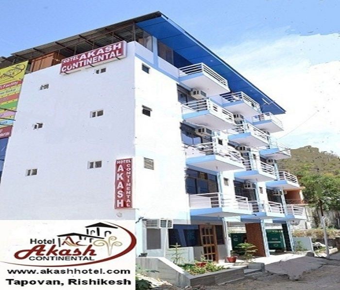 Akash Continental Hotel Rishīkesh Eksteriør billede